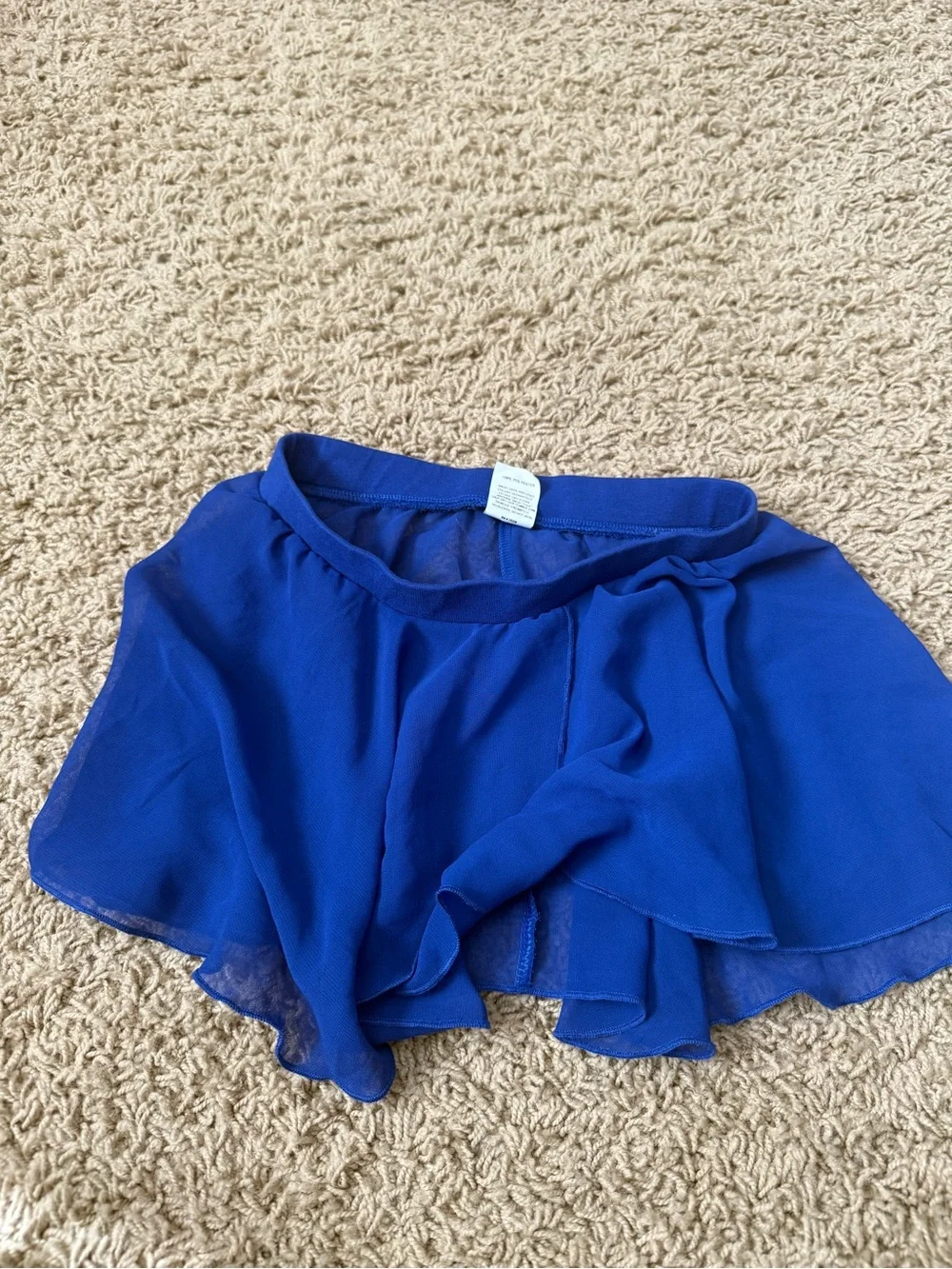 Eurotard CL Blue Chiffon Flared Skirt